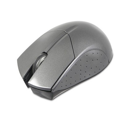 Gray Wireless Optical Mouse