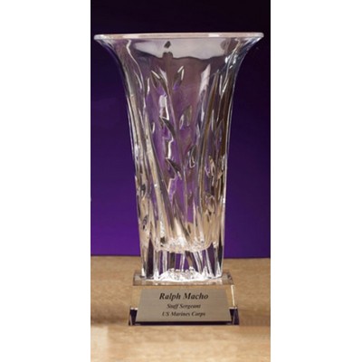 12" Cassandra Crystal Vase