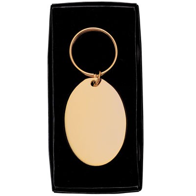 2" Oval Key Ring w/Gift Box