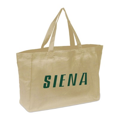 6oz. Ultimate Sheeting Cotton Shopper Tote Bag