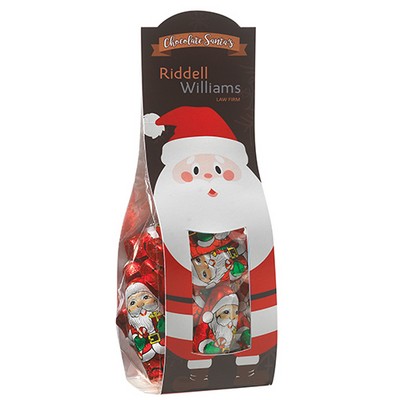 Candy Desk Drop w/ Chocolate Santa's (Large)