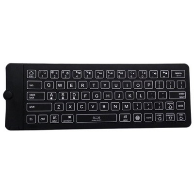 65 Keys Portable Wireless Silicone Keyboard