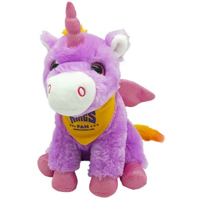 9" Unicorn - Purple