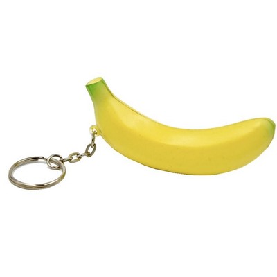 Banana Key Chain Stress Reliever Squeeze Toy