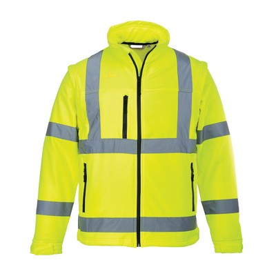 Hi Vis Softshell Jacket, Class 3