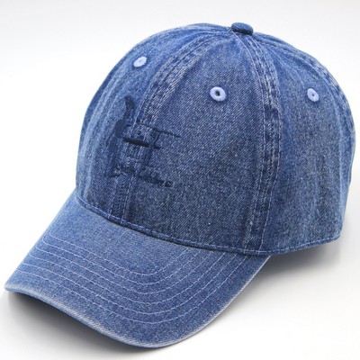 Denim Hunting Dad Cap