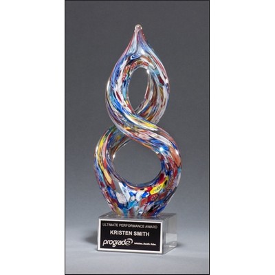 Helix-Shaped Multi-Color Award