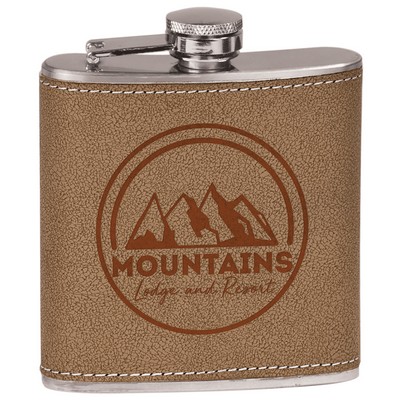 Leather Stainless Steel Flask