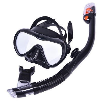 Silicone Snorkel W/Lunette Set