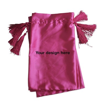 Satin Pouch Drawstring Bag