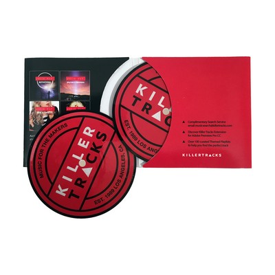 Double Sleeve - 1-Sided Record Label Magnets