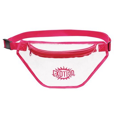 ClearTwo Zippered Polyester Fanny Pack