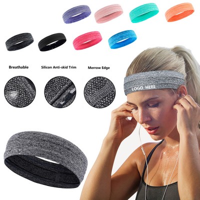 Anti-Skid Elastic Sport Headband Sweatband