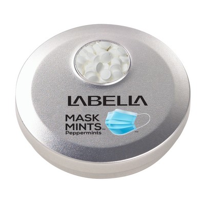 Mask Mints Spin Tin - Peppermint Mini Mints