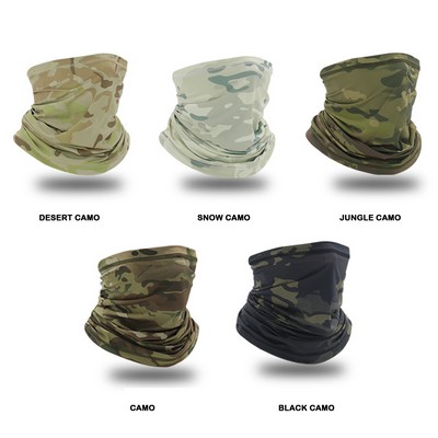 Customized Camo Cooling Neck Gaiter