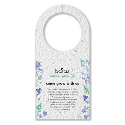 Seed Paper Bottle Necker, 2.25x4.75