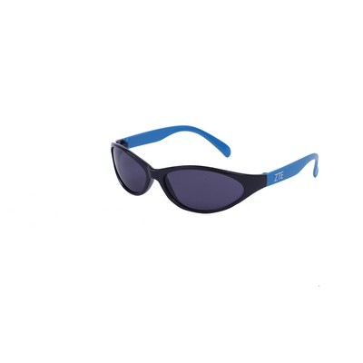 Two-Tone Rubberized Custom Sunglasses