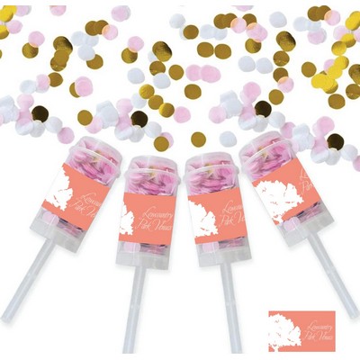 Push Pop Confetti Poppers