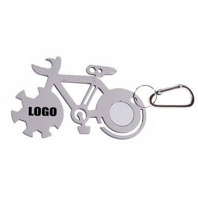 Bicycle Wrench Opener w/Mirror