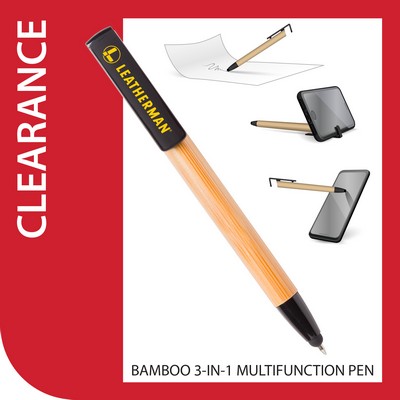 Bamboo 3-in-1 Multifunction Pen