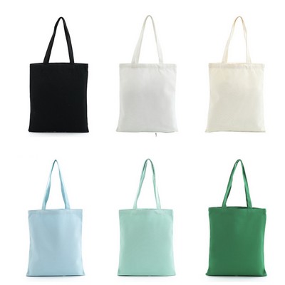 5 Oz. Reusable Foldable Cotton Canvas Grocery Tote Bag