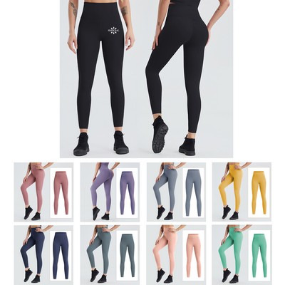 Women's Fitness High Waist Yoga Leggings Tummy Control Sport Tights Sports Pants