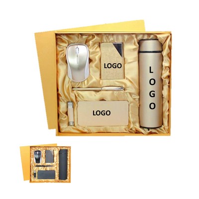 Business Gift Set Card Holder Power Bank Usb Drive Tumbler