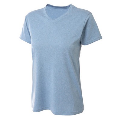 A4 Inc Women'S Topflight Heather Tee