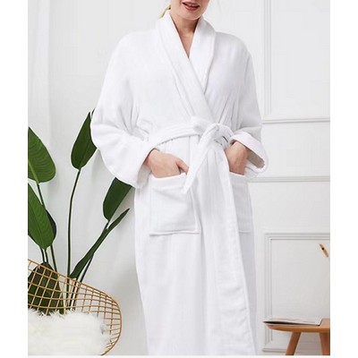 Mink Touch Spa Robe with Embroidery & Freight Included