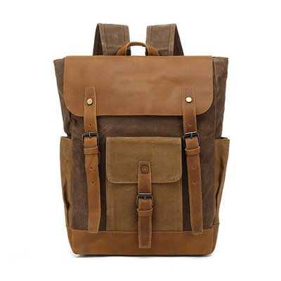 Travel Canvas Backpack For Men