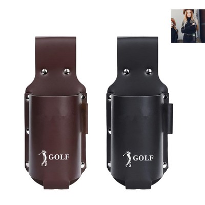 Classic PU Leather Beer Holster Bottle Holders