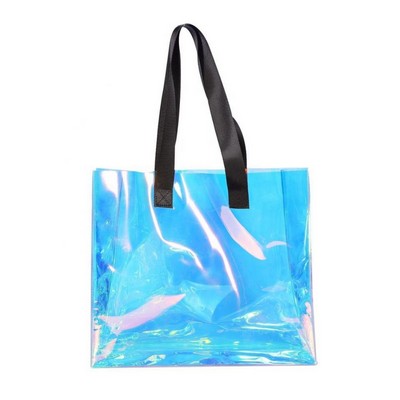 Holographic Clear Tote Bag