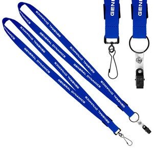 3/4" Original Fast Track Lanyard with Black Attachment