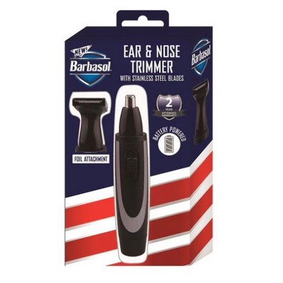 Barbasol Ear & Nose Trimmer with Foil Attachment