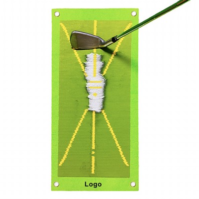 Golf Swing Track Mat Hitting Mat for Indoor and Outdoor