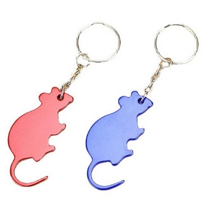 Mouse Bottle Opener Keychain