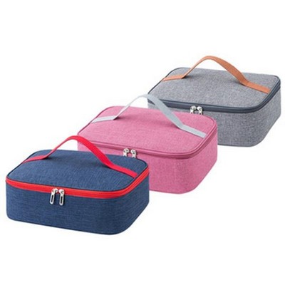 Oxford Insulated lunch Cooler Tote Bag