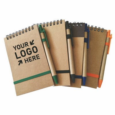 Recycle Write Notebook with Pen