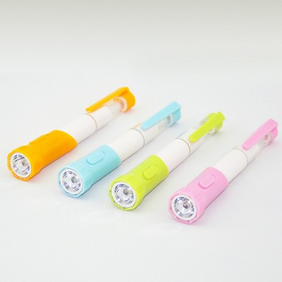 Multi-Function Falshlight Ball Pen