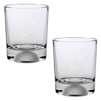 12 oz. Golf Ball Glass (Set of 2)