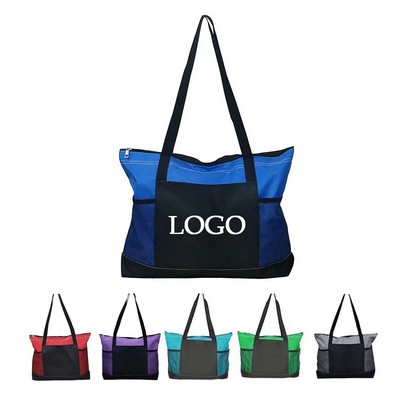 600D Oxford Shoulder Tote Bag