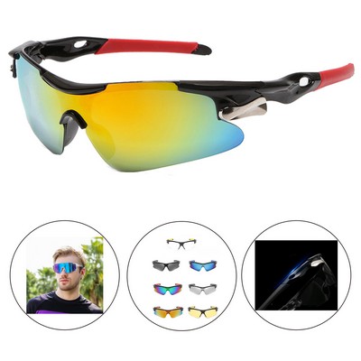 Polarized Sport Cycling Frame Sunglasses