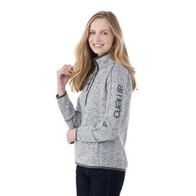 Women's VORLAGE Sweater Knit Half Zip Pullover Jacket