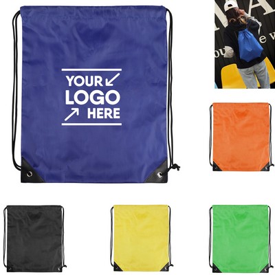 210D Polyester Drawstring Cinch Bag