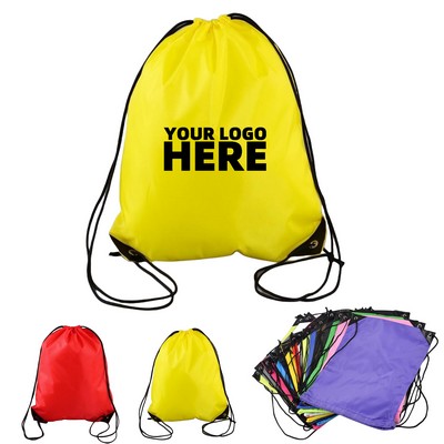 Polyester Drawstring Backpacks