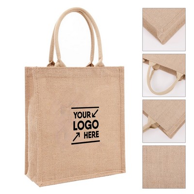 Eco-Friendly Jute Shopping Grocery Bag