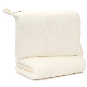 Travel Blanket - Solid - Chenilla Fine™ - Creme - 32*48