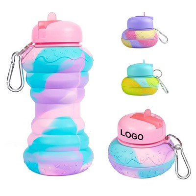 20oz Foldable Children's Water Bottle