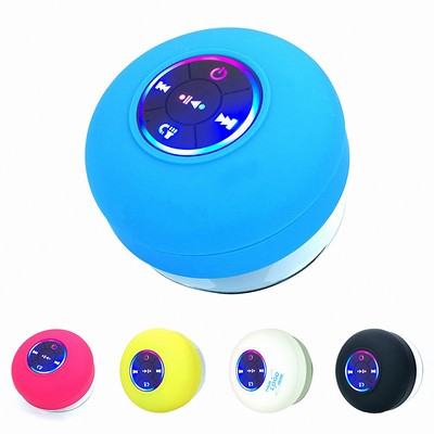 Waterproof Bluetooth Shower Speaker with LED Display