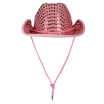 Sequined Cowboy Hat